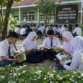 Belajar di Taman